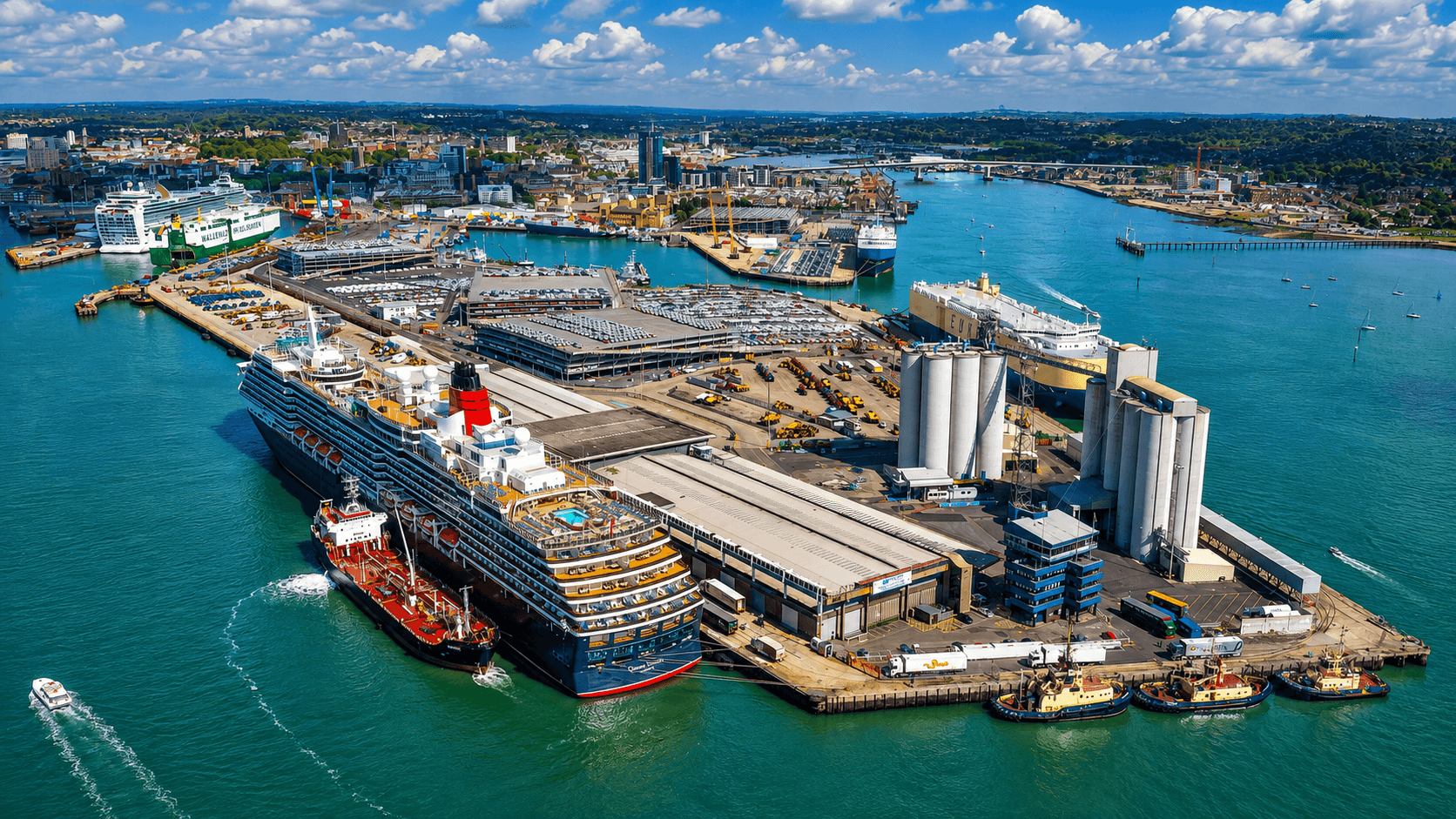 Private Heathrow Airport to Southampton Cruise Port Transfer